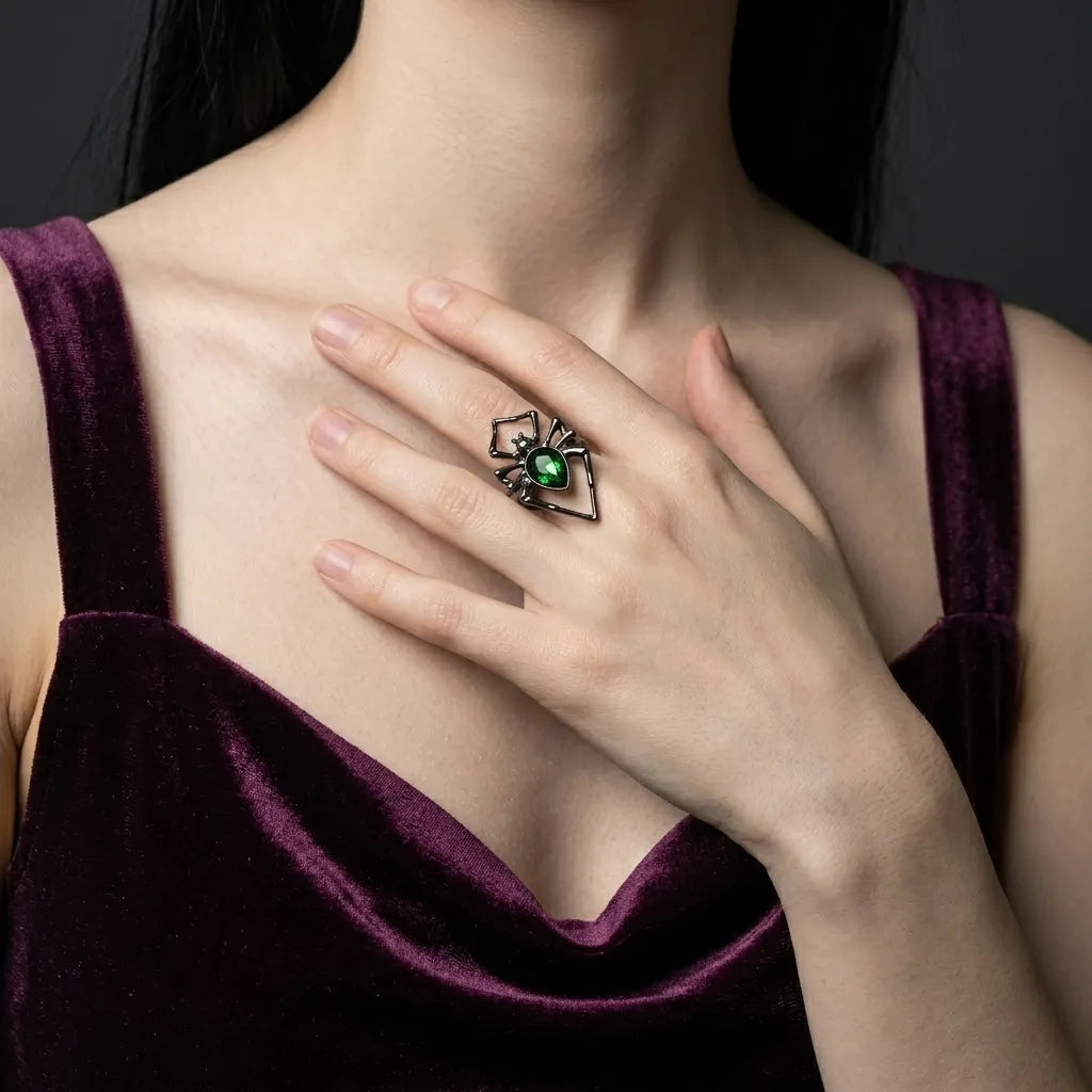 Gift-Spinnen-Ring