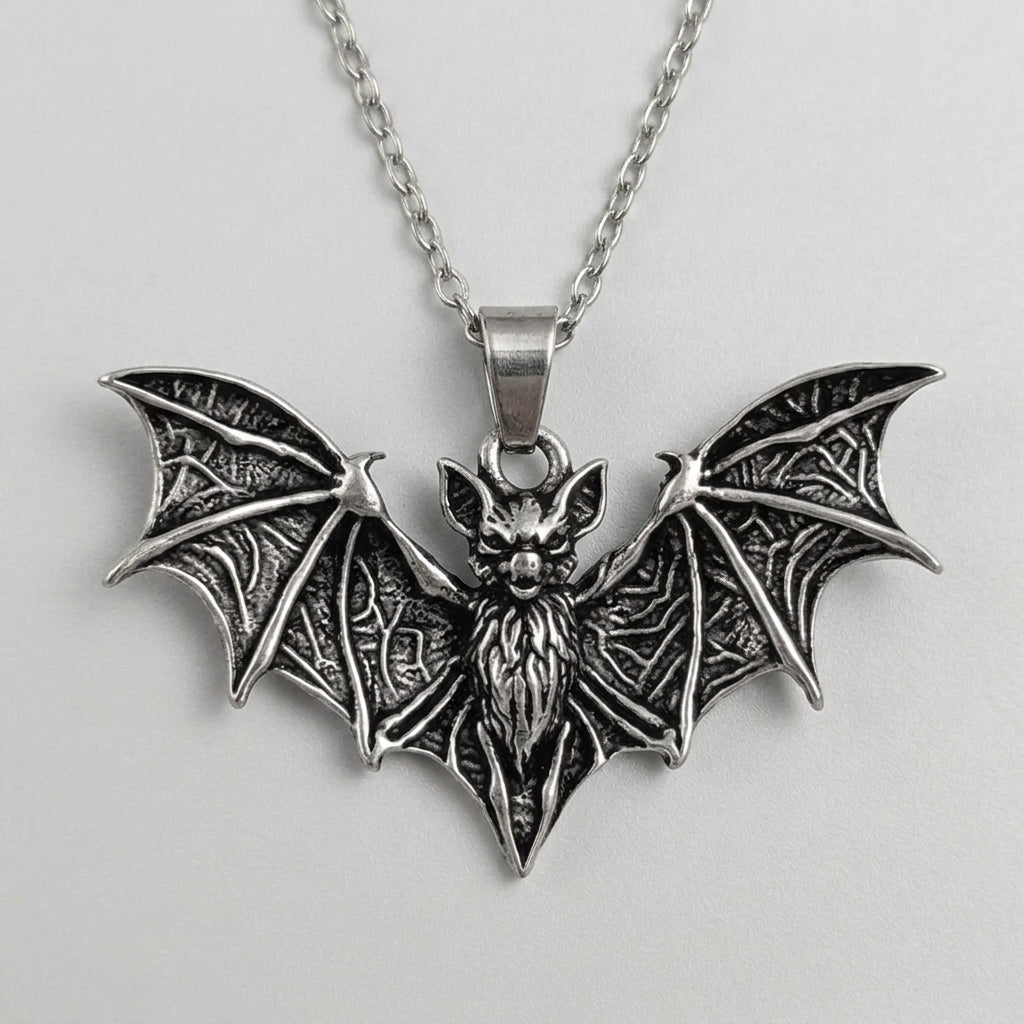 Verfluchte-Fledermaus Gothic-Halskette