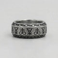 Siegel-des-Luzifer Leviathan-Kreuz okkulter Bandring
