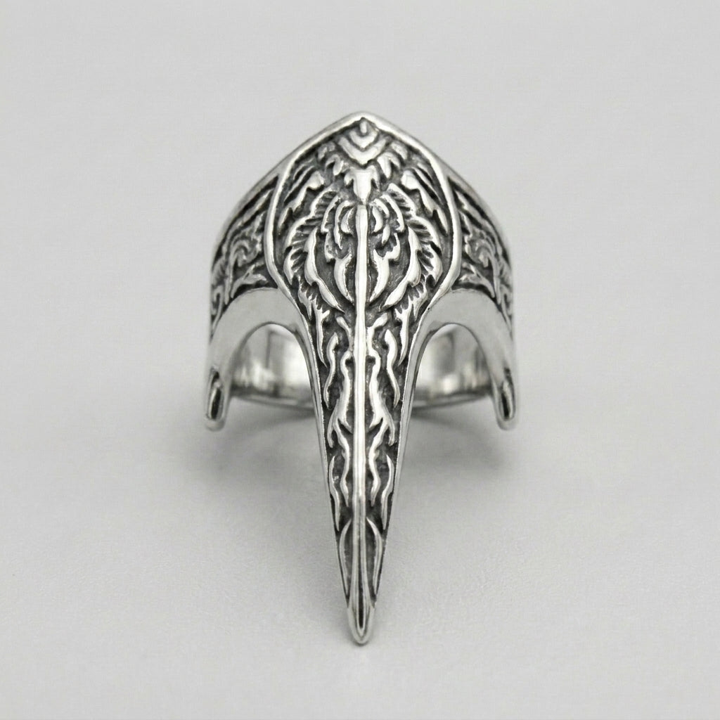 Rabenschädel-Schnabel-Ring