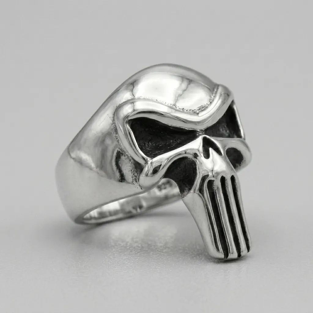 Punisher-Totenkopf-Statement-Ring