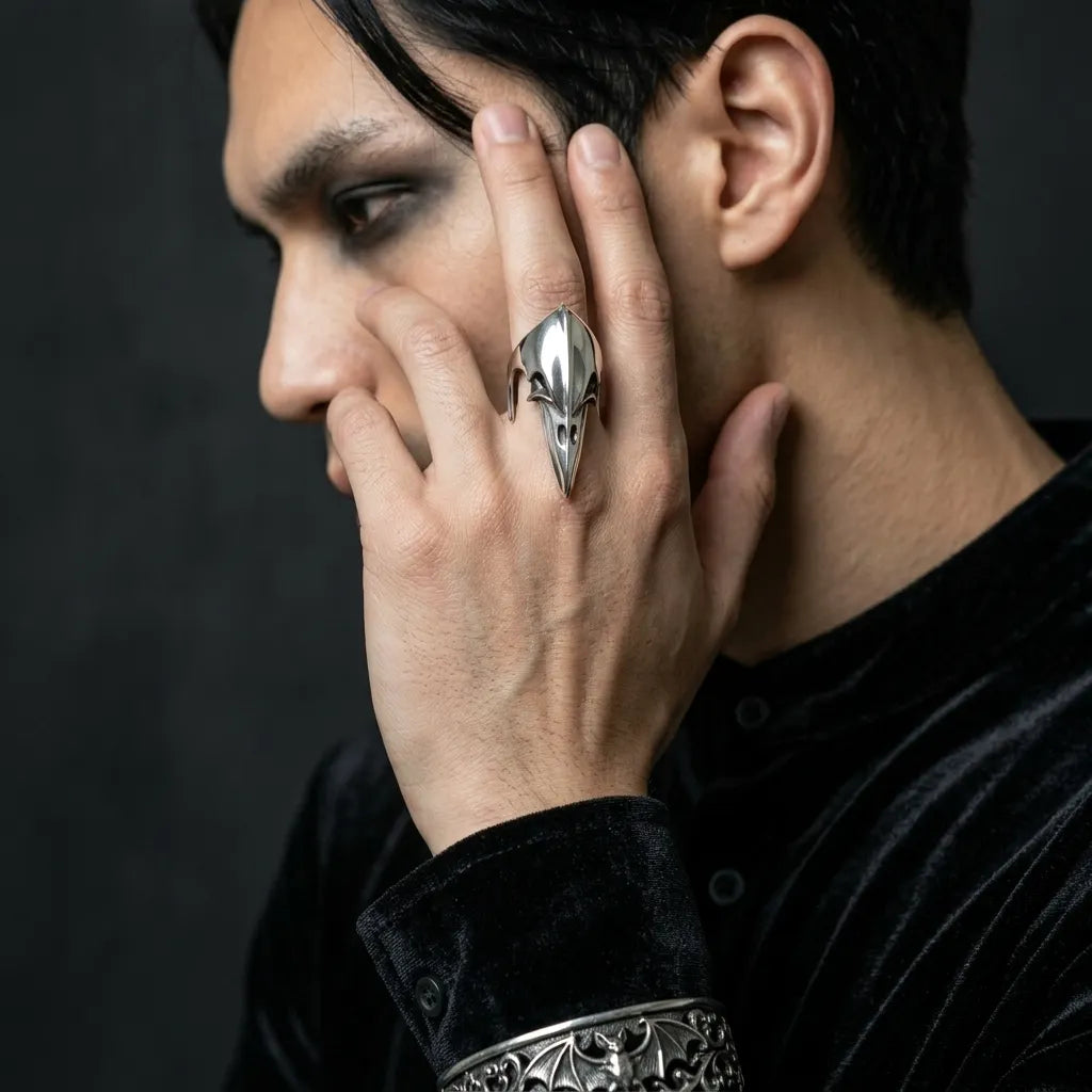 Pestarzt-Masken-Ring