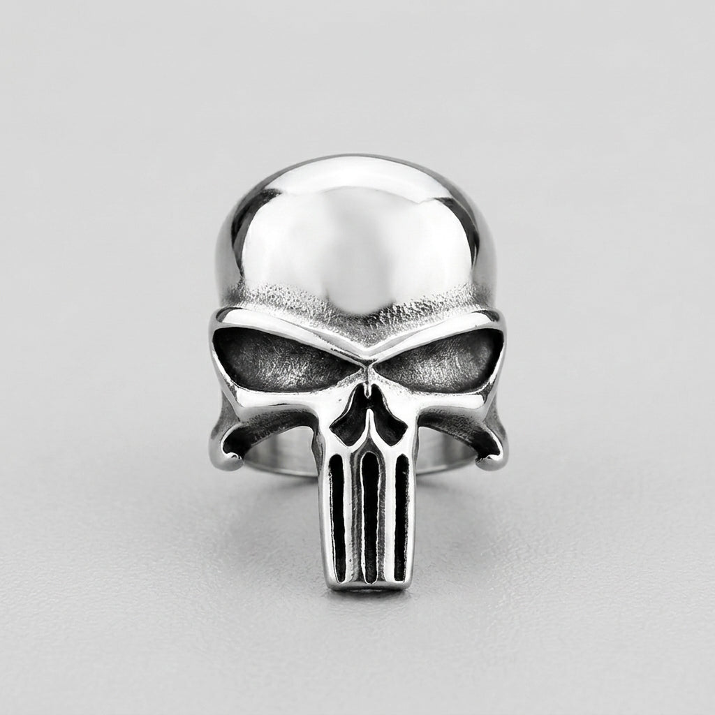 Eleganter Siegelring mit Totenkopf