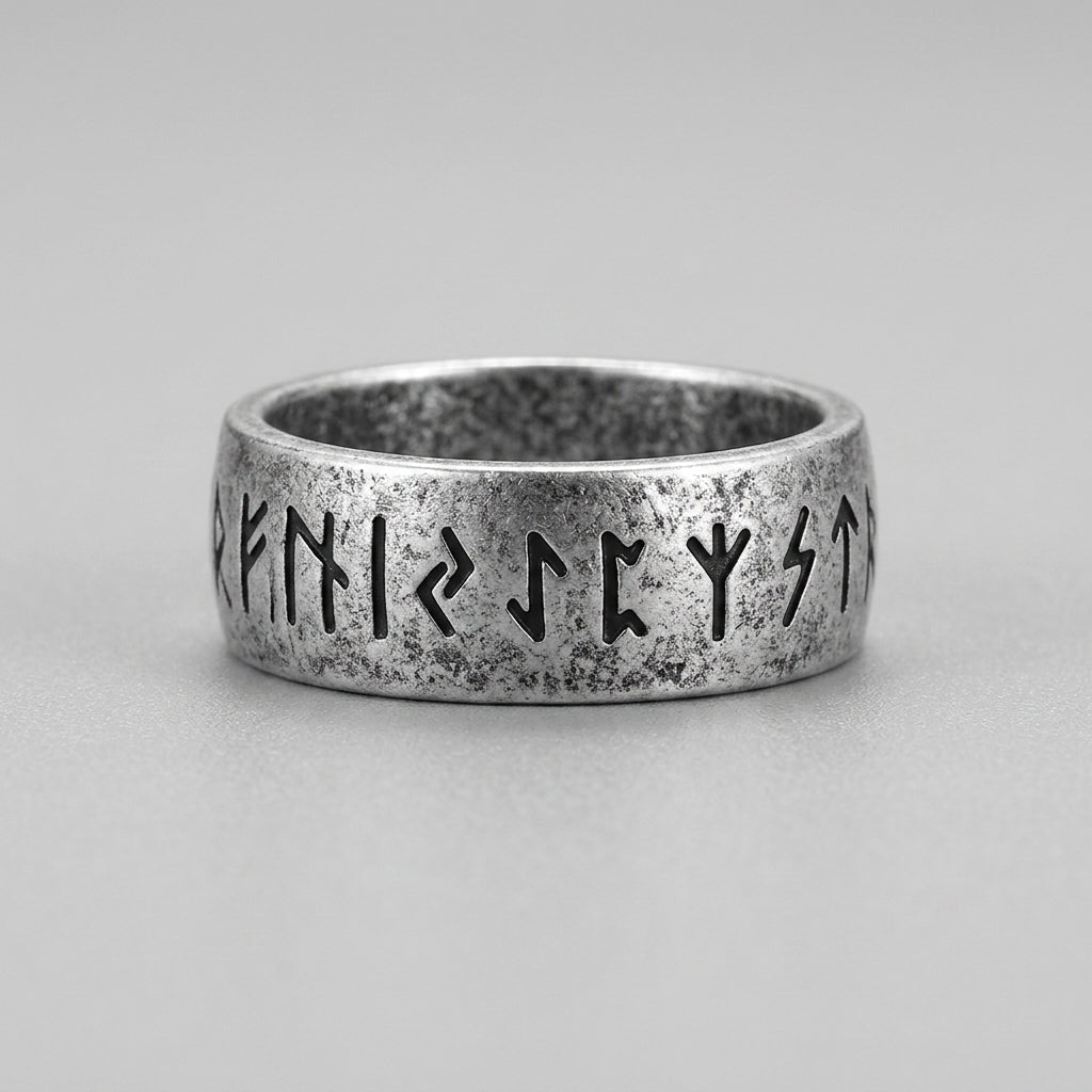 Antike-Runeninschrift-Bandring