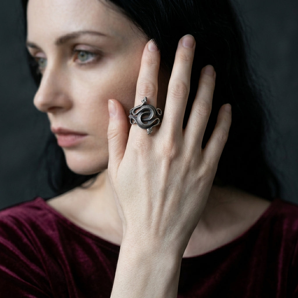 Zwillingsviper-Thron-Ring