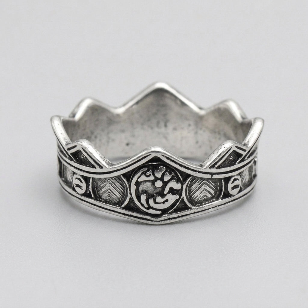 Die uralte-Kronen-Ring