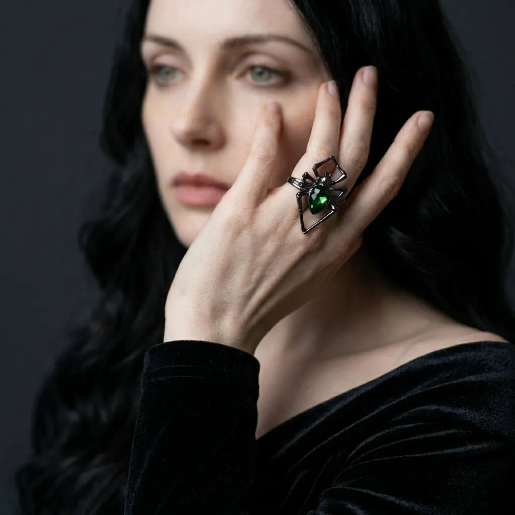 Gift-Spinnen-Ring