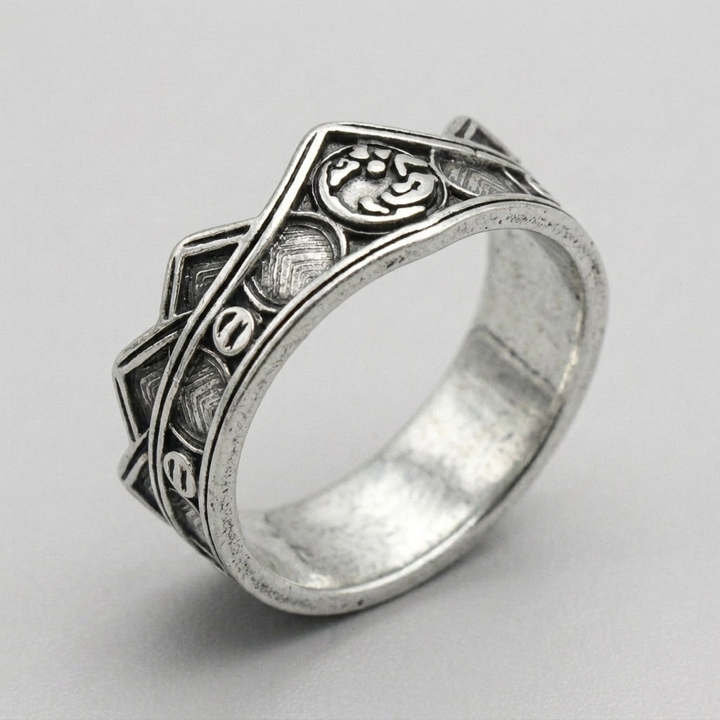 Die uralte-Kronen-Ring