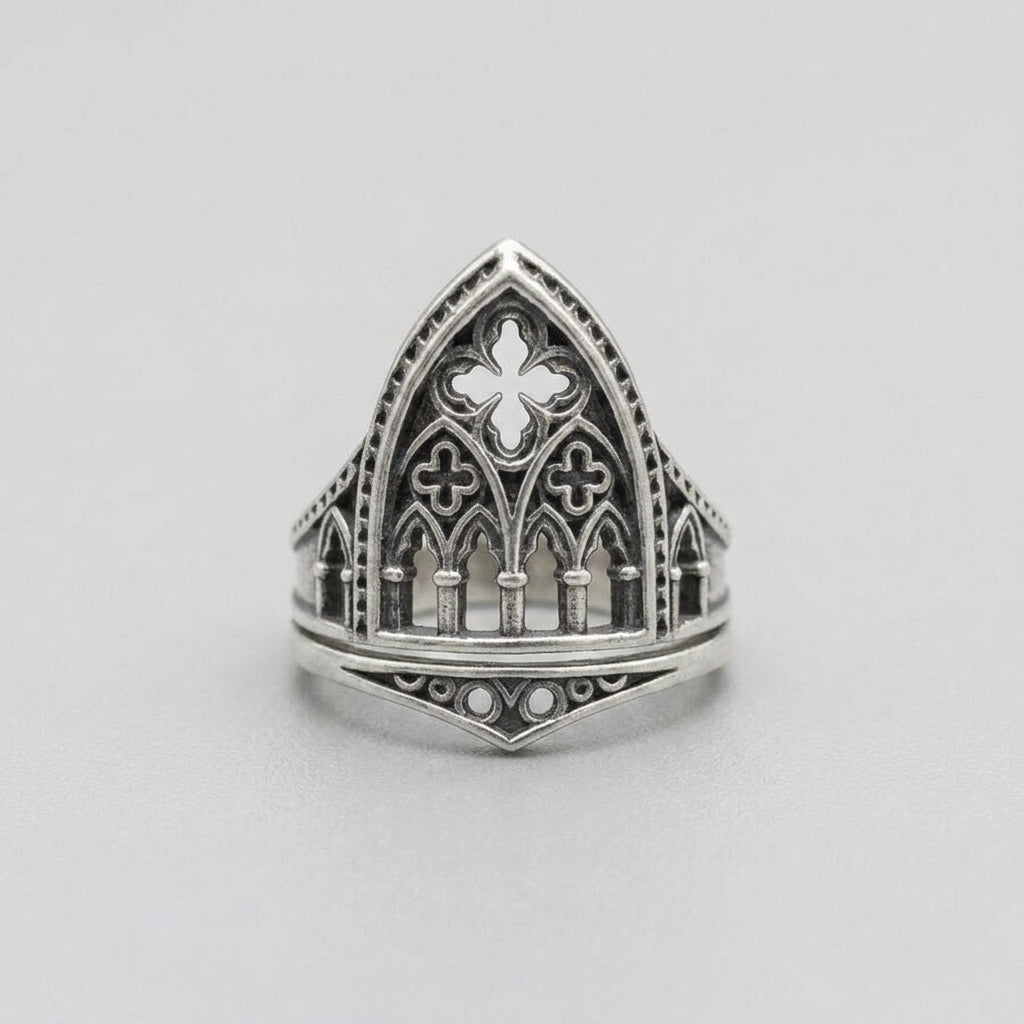 Gothic-Kathedralenfenster-Ring