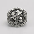 Hobo-Nickel-Totenkopf-Ring