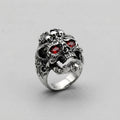 Antiker-Multi-Totenkopf-Ring