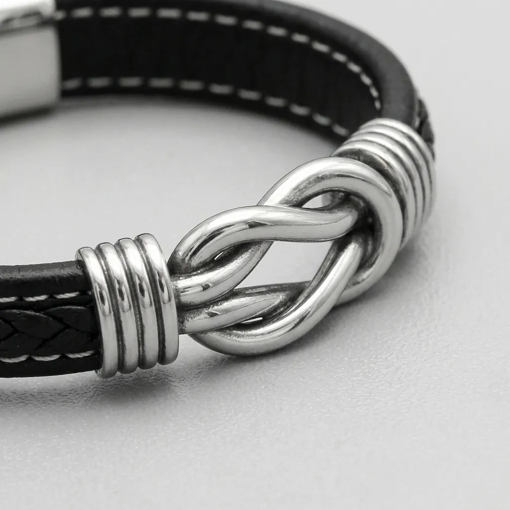 Zeitloser-Knoten-Armband