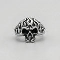 Tribal-Flammen-Totenkopf-Statement-Ring