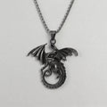 Verfluchter-Drache geflügelter Schrecken Halskette