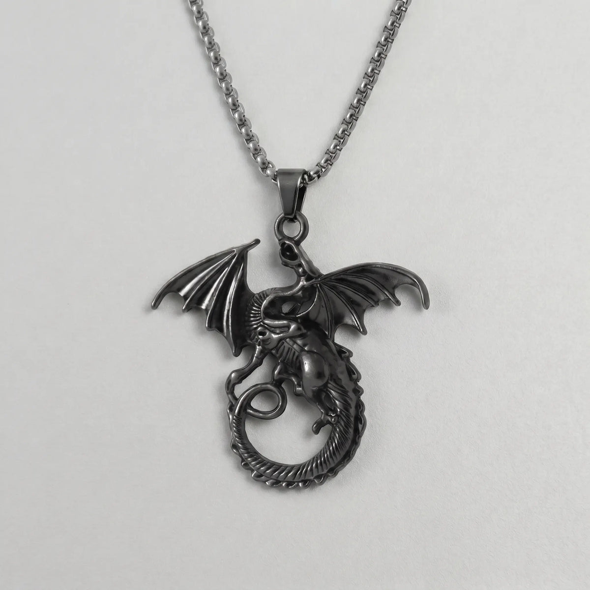 Verfluchter-Drache geflügelter Schrecken Halskette