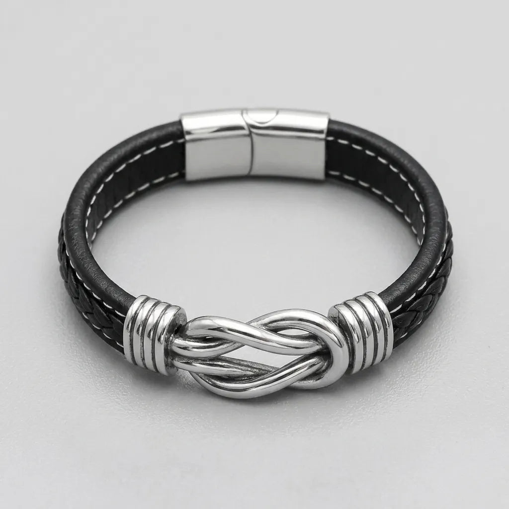 Zeitloser-Knoten-Armband