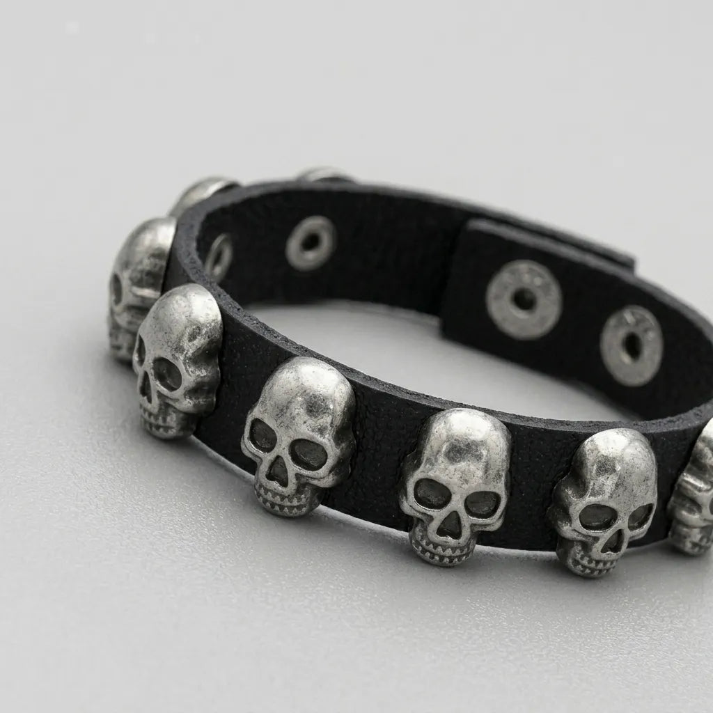 Legion-der-Totenköpfe-Lederarmband