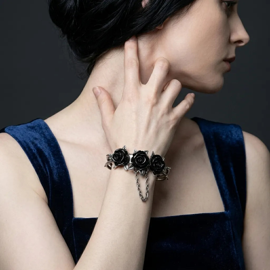 Gothic-Rosenranken-Armband