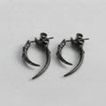 Schwarze-Kralle-Ohrstecker