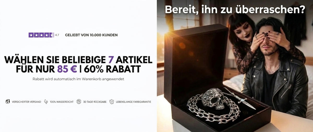 7 für 85 € Schmuck-Bundle