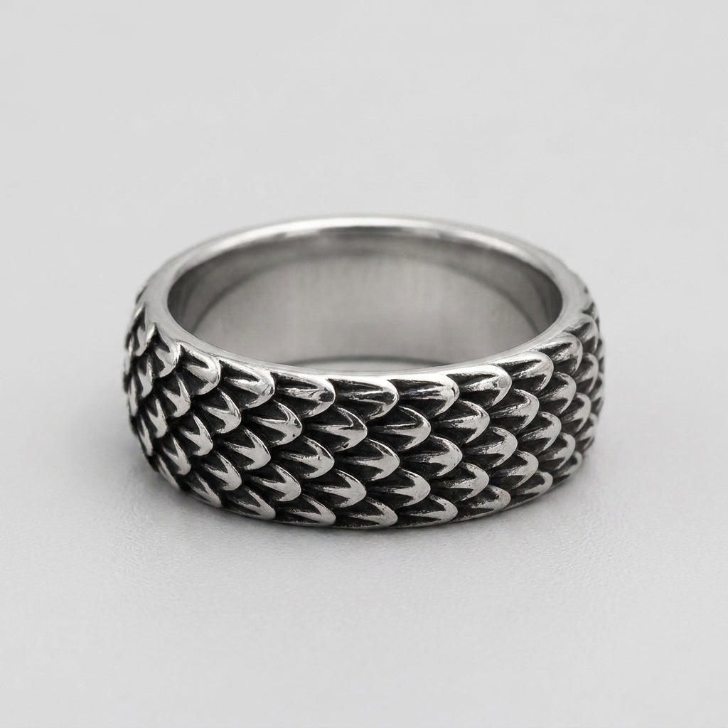 Drachenschuppen-Bandring