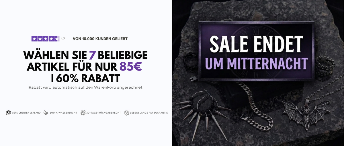 7 für 85 € Schmuck-Bundle