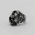Hohlknochen-Totenkopfring