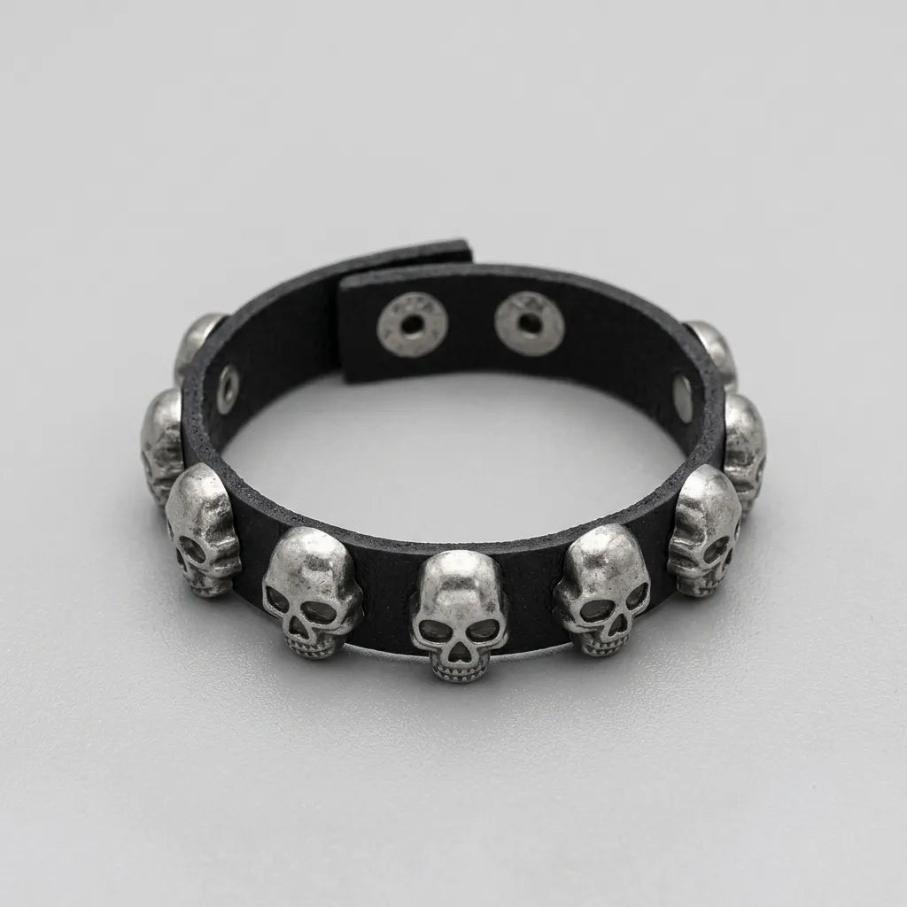 Legion-der-Totenköpfe-Lederarmband