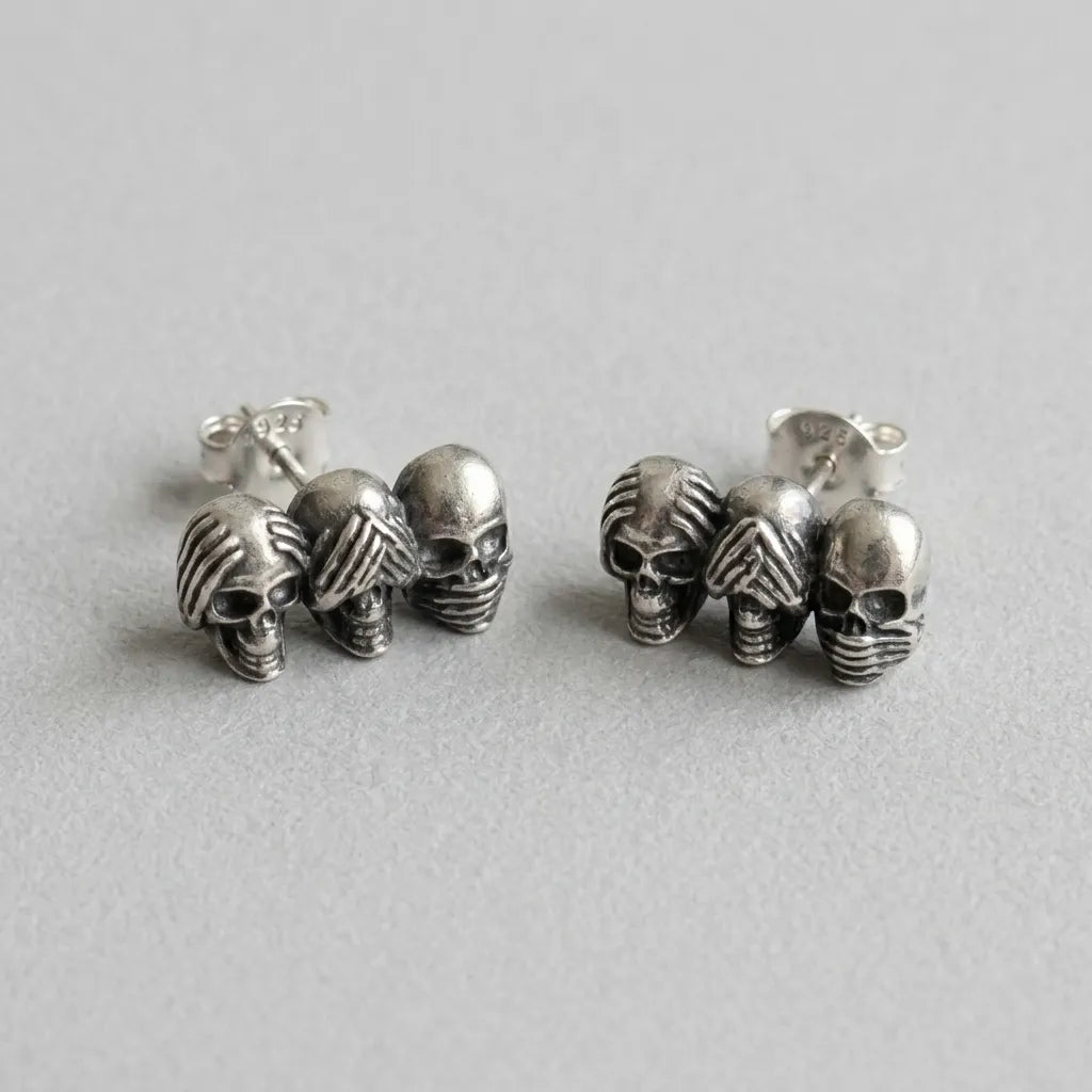 Toter-Zeuge-Ohrstecker