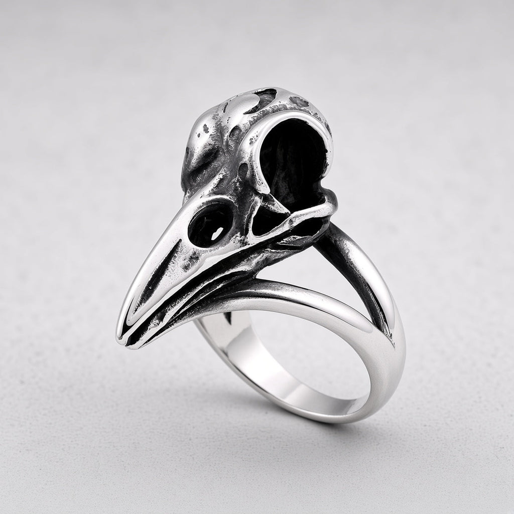 Rabenschädel-Schnabel-Ring