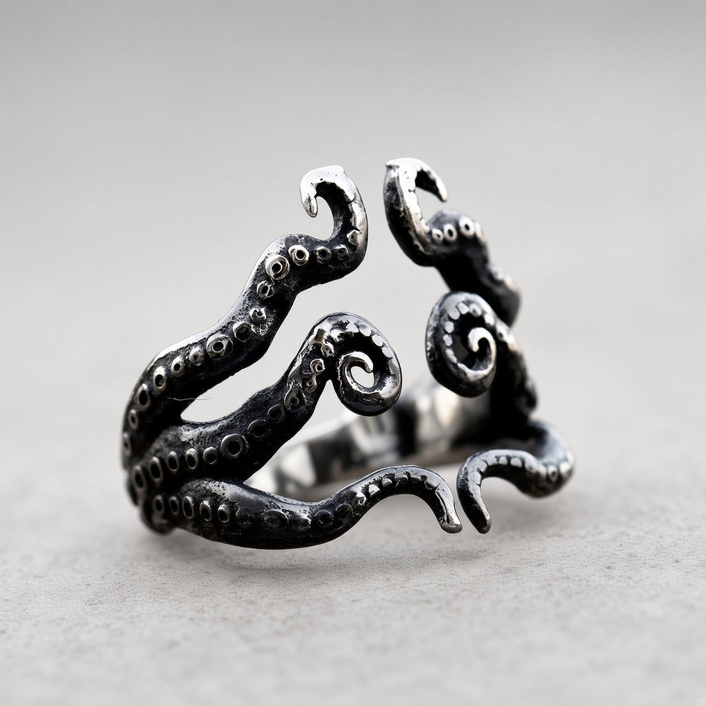 Oktopus-Tentakel offener Ring