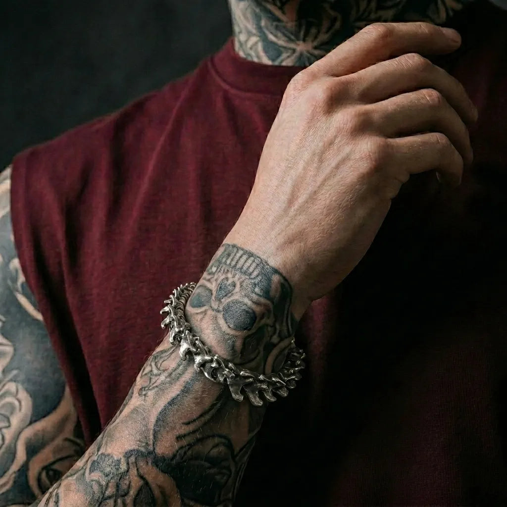 Schattenwirbelsäulen-Armband
