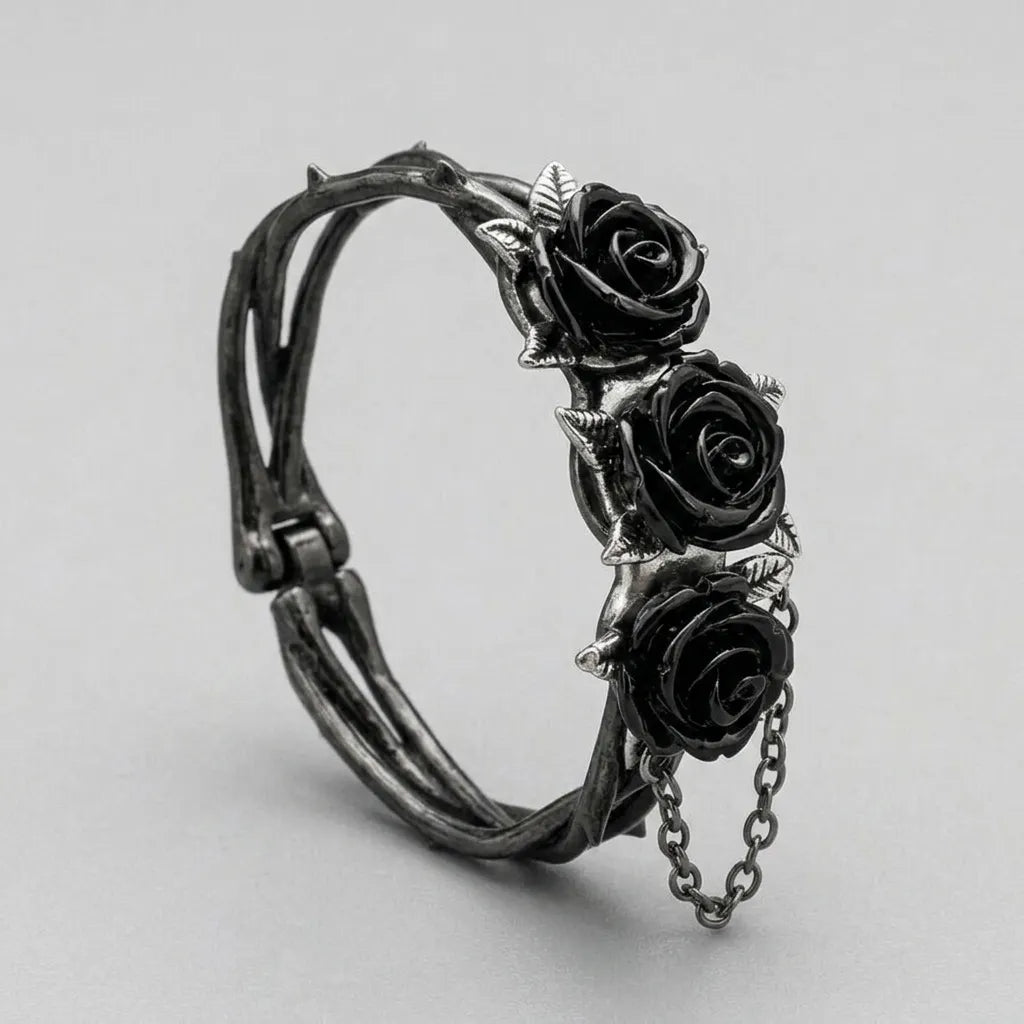 Gothic-Rosenranken-Armband