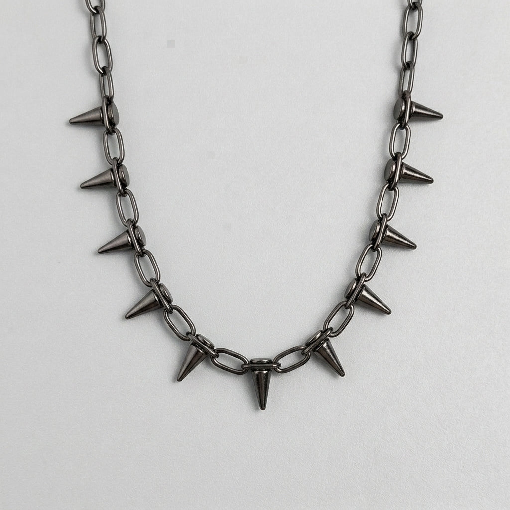Multi-Dorn-Choker-Halskette