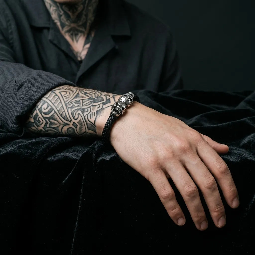 Death-Row geflochtenes Armband