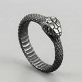 Ouroboros-Gewickelte-Schlange-Ring