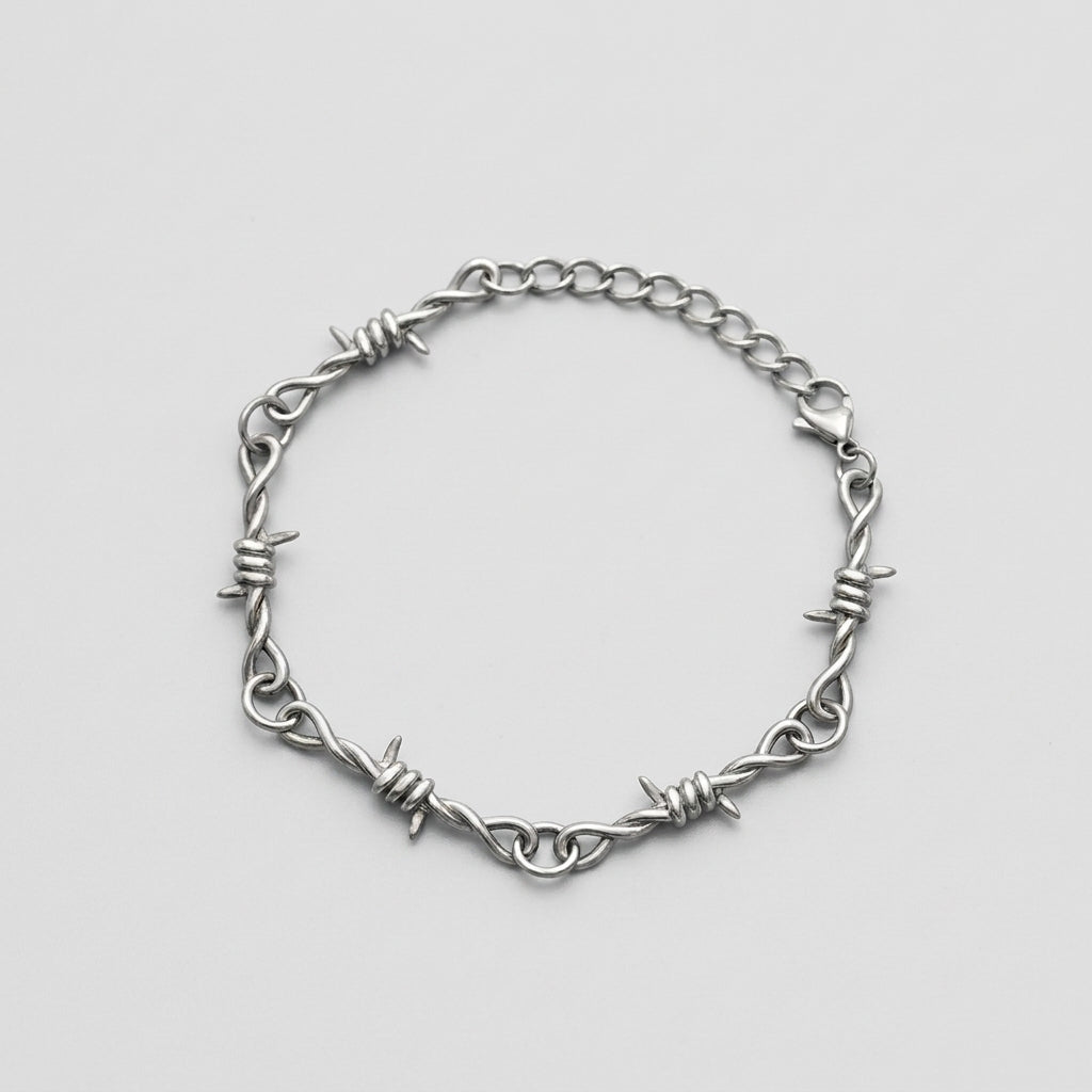 Stacheldraht-Kettenarmband