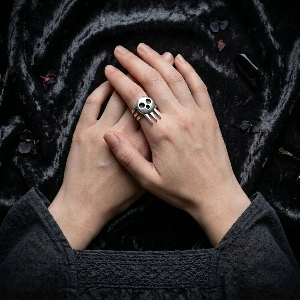 Seelenfresser-Totenkopf-Statement-Ring