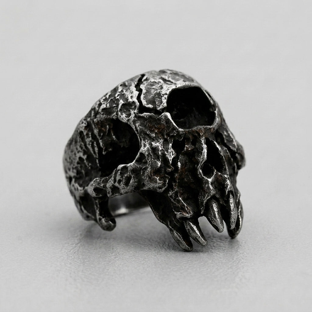 Verrotteter Totenkopfring